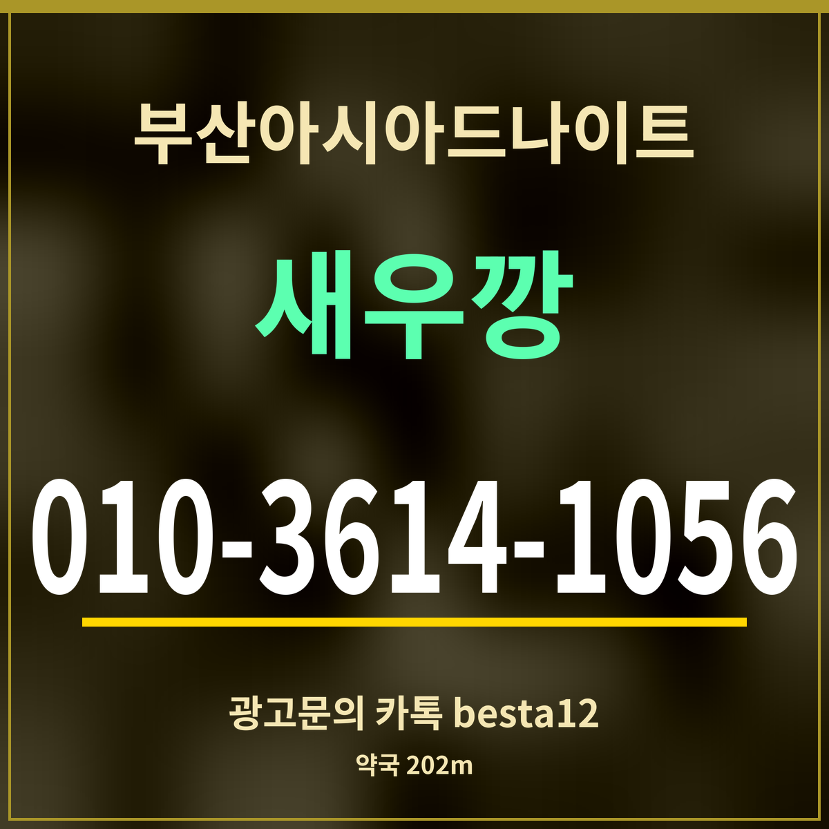 부산아시아드나이트 새우깡 010-3614-1056 광고문의 카톡 besta12